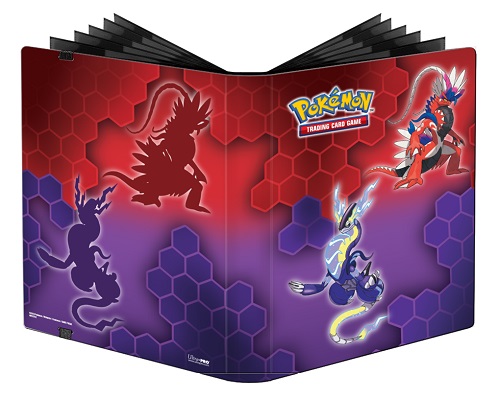 Mappe Pokemon: Koraidon   Miraidon Pro-binder 18x20  Plads Til 360 Kort  Ultra Pro  16188