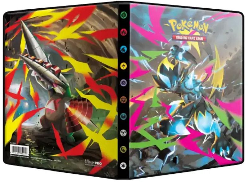 Mappe Pokemon Me05 Mega Evolution: Pitch Black Album  -pocket  Holder 80 Kort     Oversized Kort  Ultrapro  16921