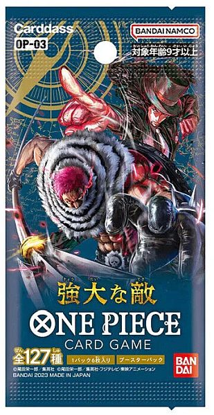 One Piece Japanese Op03 Pillars Of Strength Booster Pack