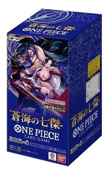 One Piece Japanese Op14: The Azure Sea Apos   Seven Booster Box