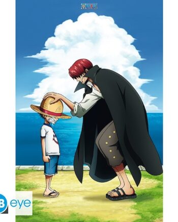 One Piece Shanks   Luffy Poster Plakat 61x91 5cm