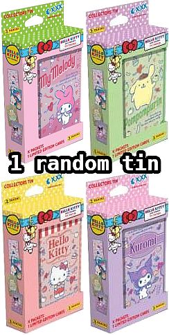 Panini Hello Kitty Friends Trading Card Collection: Fun Together Pocket Tin Mini Booster Packs Limited-kort