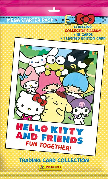 Panini Hello Kitty Friends Trading Card Collection: Fun Together Starter Set Album Boosters Limited Edition