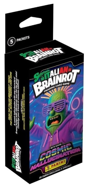 Panini Skifidol Italian Brainrot Tcg Beta Series: Cosmic Hallucination Blister Pack Boosters