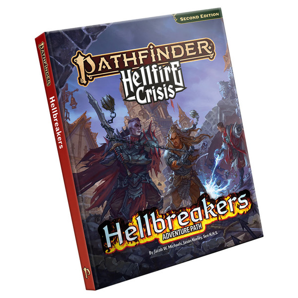 Pathfinder   2e Adventure Path: Hellbreakers  Hardcover   Pzo15222hc