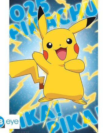Pokémon Pikachu Poster Plakat Foil 61x91 5cm