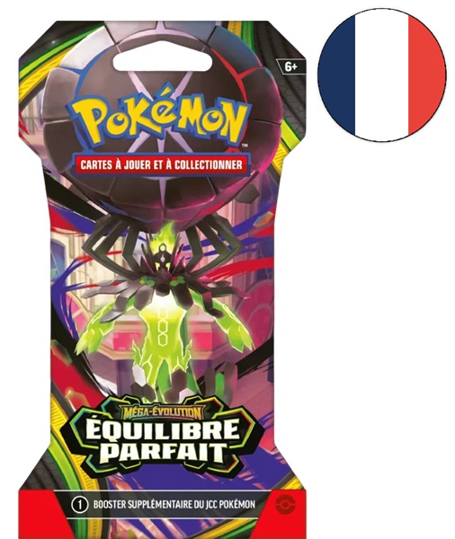 Pokemon Booster Pakke Fransk French Me03 Mega Evolution: Perfect Order Sleeved Booster Pack Quot Cardboard Pap Blister Quot