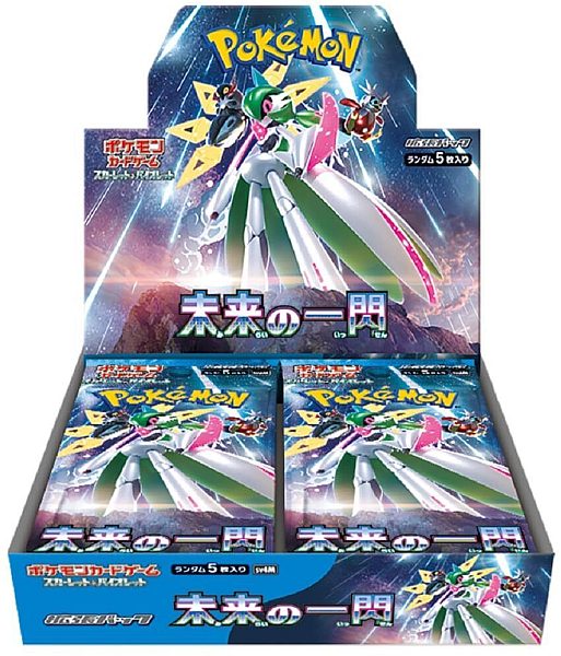 Pokemon Display Booster Box Scarlet Violet Sv4m: Future Flash Japansk 30 Boosters