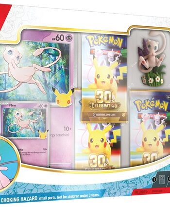 Pokemon Ex Box: Mega Evolution: 30th Celebration Figure Collection: Mew    Boosters