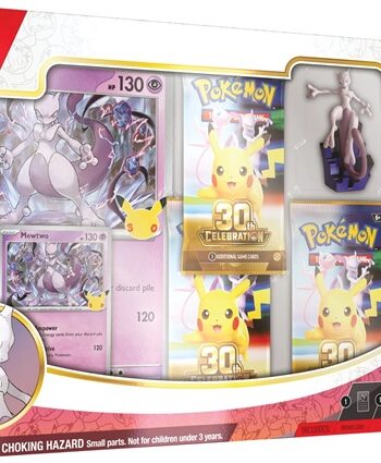 Pokemon Ex Box: Mega Evolution: 30th Celebration Figure Collection: Mewtwo    Boosters
