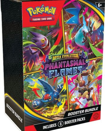 Pokemon Me02 Phantasmal Flames Booster Pack Bundle