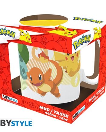 Pokemon Pikachu And Starters Mug 460ml