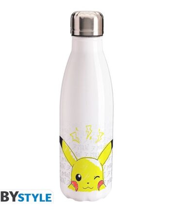 Pokemon Pikachu Scribble Metal Water Bottle 500ml