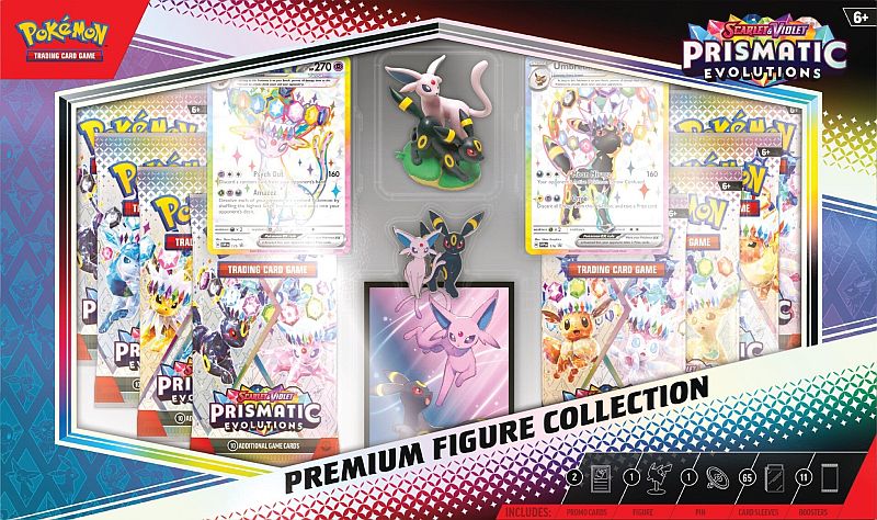Pokemon Prismatic Evolutions Premium Figure Collection