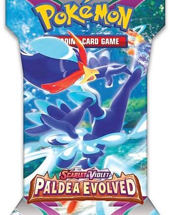 Pokemon Sv02: Paldea Evolved Sleeved Booster Pack