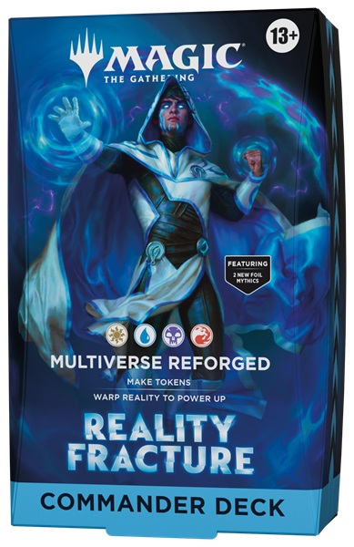 Reality Fracture Commander Edh Multiplayer Magic Deck: Multiverse Reforged 100 Kort