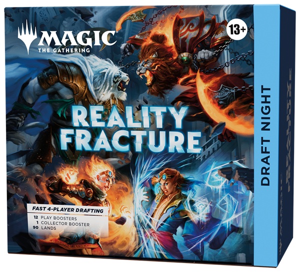 Reality Fracture Draft Night Collector 12 Play Boosters 90 Lande