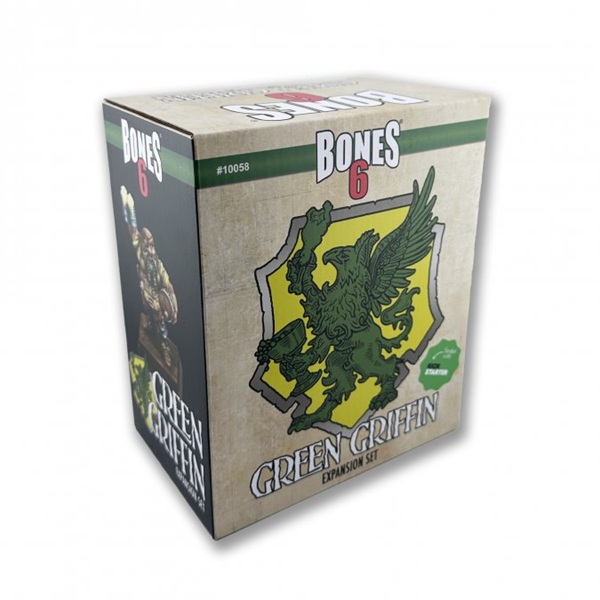 Reaper Bones Black: Bones   Green Griffin Expansion Plastic Miniature Boxed Set