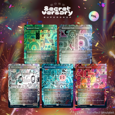 Secret Lair Drop Series 2023 : Secretversary: Gift Wrapped Foil