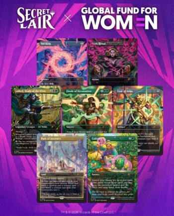 Secret Lair Drop Series  2026 : Their Magic Is Limitless Superdrop: Secret Lair   Global Fund For Women: Their Magic Is Limitless  Regular
