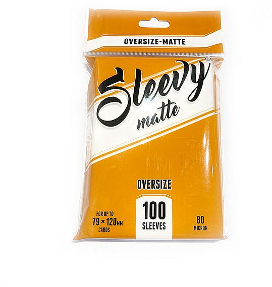 Sleevy Oversize Sleeves 79x120 Mm: Matte  100 Kortlommer