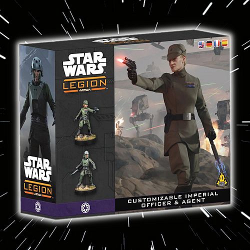 Star Wars: Legion Customizable Imperial Officer   Agent