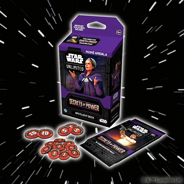Star Wars Unlimited Secrets Of Power: Padm 195 169  Amidala Deck