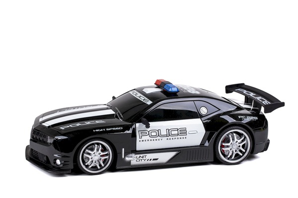 Tec-toy Remote Controlled Car Police Chase :12 4ghz 4v Li-ion Black