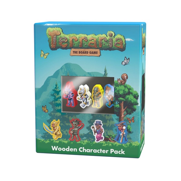 Terraria Wooden Character Pack Board Game