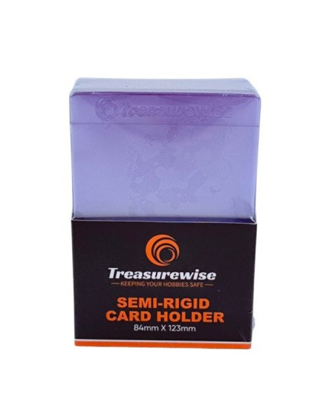 Treasurewise Semi Rigid Card Holder  50 Stk  84x123mm