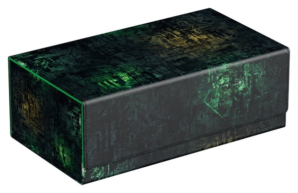Ultimate Guard Squaroes Collectors Flip Case  Multi-deck Box  800  Standard Size Xenoskin: Star Trek: The Next Generation Borg Cube