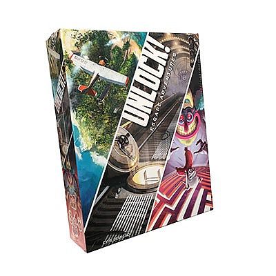 Unlock : Escape Adventures Engelsk Cooperative Escape Room Puzzle Card Game