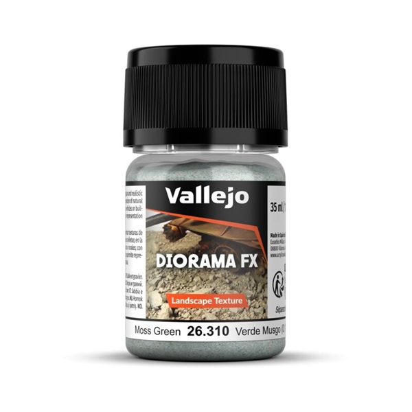 Vallejo Diorama Effects: Landscape Textures Moss Green 35 Ml