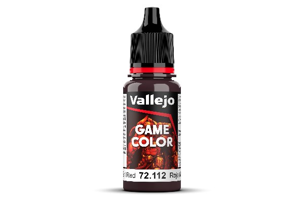 Vallejo Maling Game Color: Evil Red 18ml