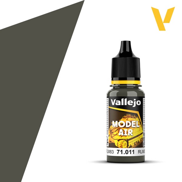 Vallejo Maling Model Air: Dark Green Rlm83 17ml