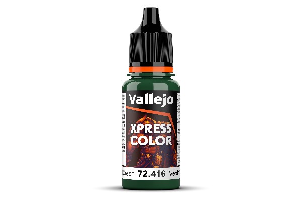 Vallejo Maling Xpress Color: Xpress Color Troll Green 18ml