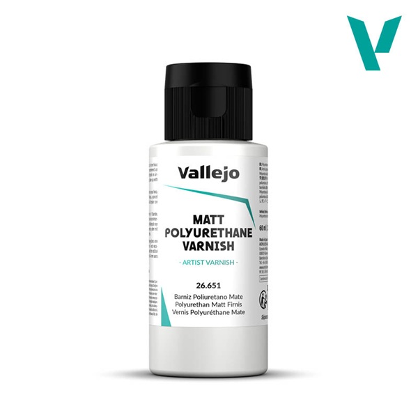 Vallejo Polyurethane Varnish: Matt  60 Ml