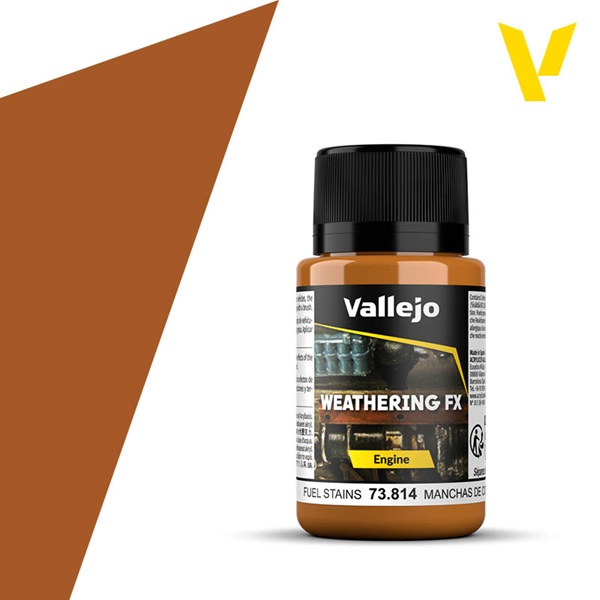 Vallejo Weathering Effects: Fuel Stains  40 Ml
