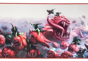 Warhammer: Age Of Sigmar: Desk Mat Squig  Gloomspite Gitz