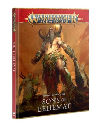 Warhammer: Age Of Sigmar  4th Edition  Destruction Battletome: Sons Of Behemat  2026   Hardback  60030231001