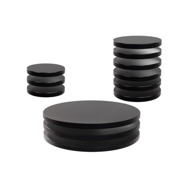Wizkids Deep Cuts Miniatures: Black Bases  Wzk90730