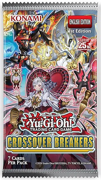 Yu-gi-oh Booster Pakke Crossover Breakers Booster Pack