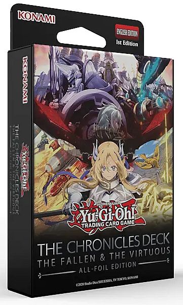 Yu-gi-oh Deck The Fallen The Virtuous All-foil Edition The Chronicles Deck